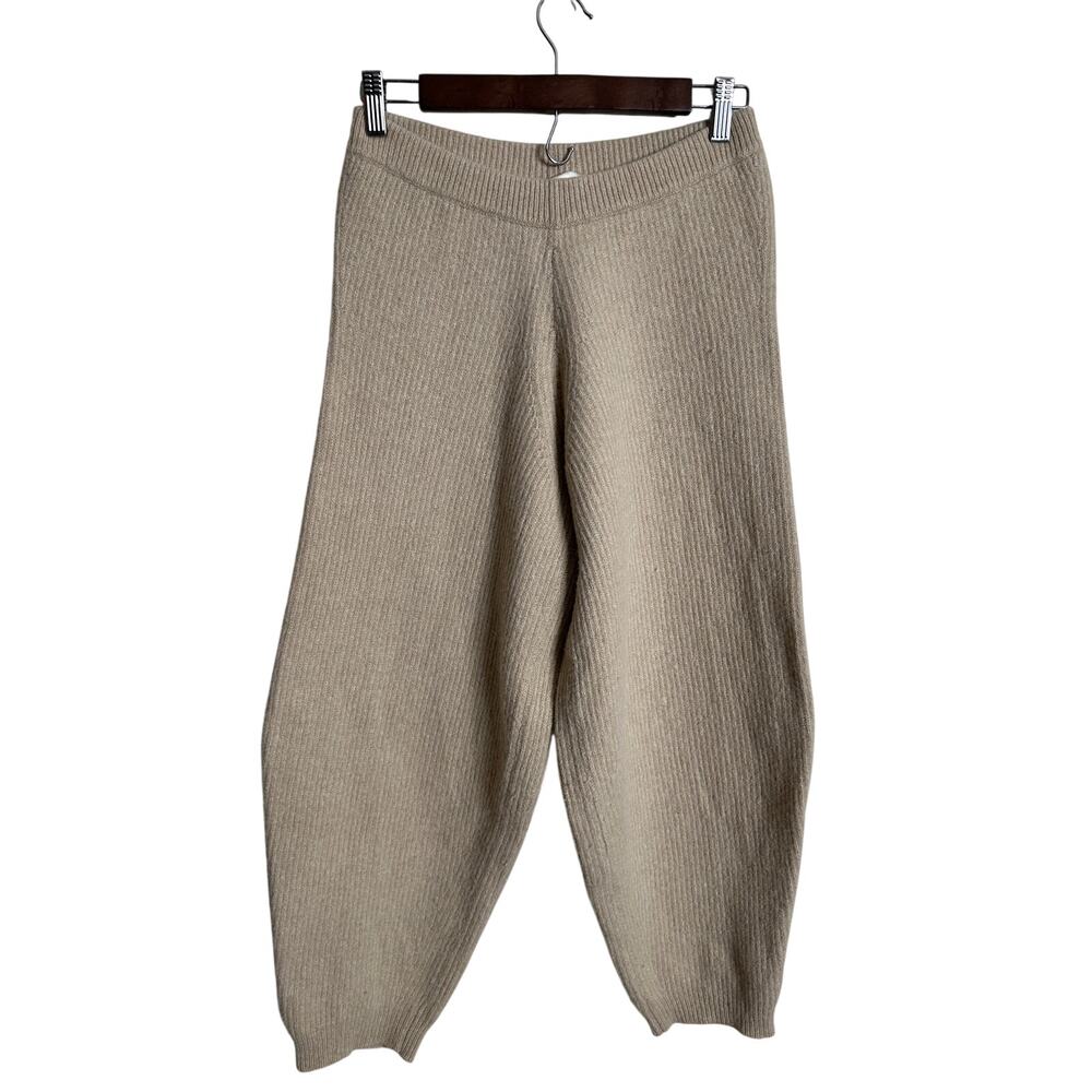 Semicouture Wool Blend Balloon Pants Knit Womans Medium